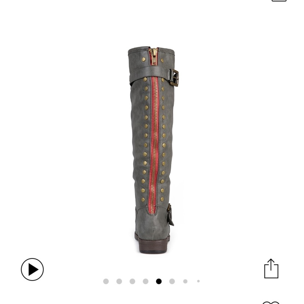 Journee Extra Wide Calf Riding Boot - Picture 3 of 4